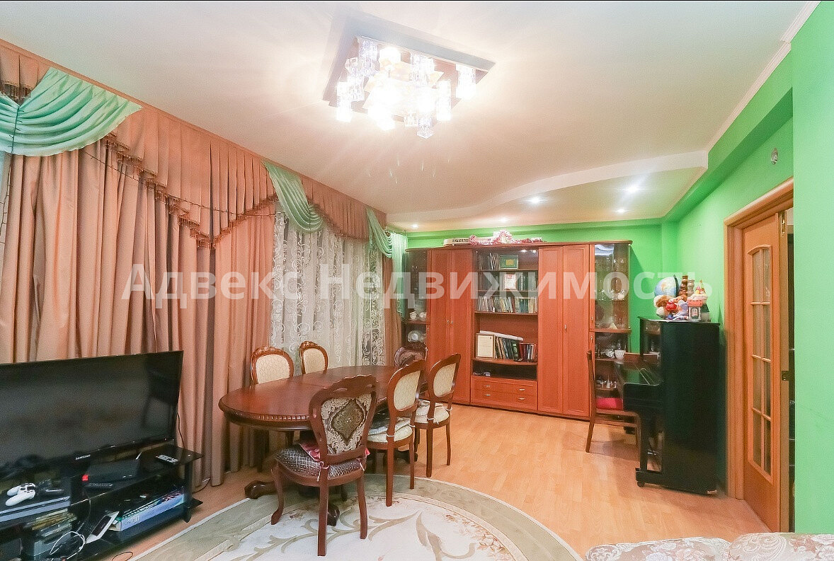 3-к квартира, 96 кв.м., улица Федюнинского, 7к1 — Адвекс Тюмень