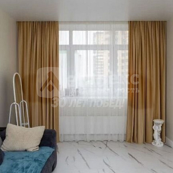 1-к квартира, 40 кв.м.