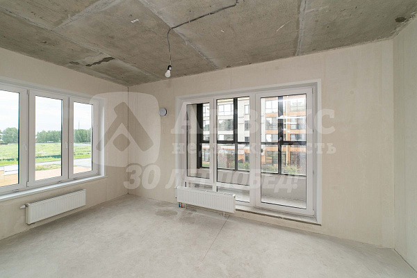 2-к квартира, 55 кв.м.
