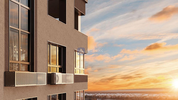 1-к квартира в новостройке, 45 кв.м.