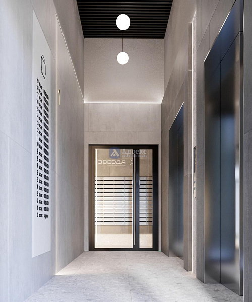 1-к квартира в новостройке, 37 кв.м.