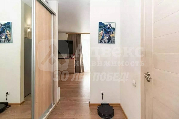 Квартира студия, 34.2 м²