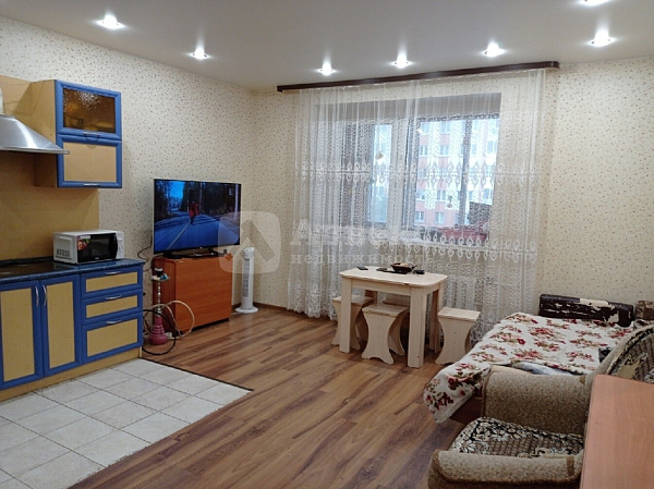 Квартира 1-комн., 52.5 м²