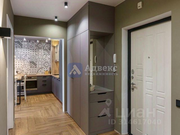 2-к квартира, 58 кв.м.