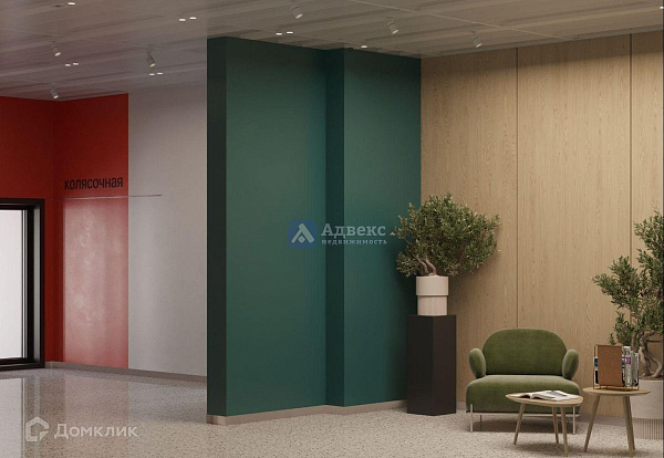 2-к квартира в новостройке, 58 кв.м.