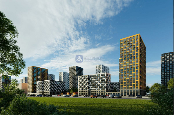 2-к квартира в новостройке, 58 кв.м.