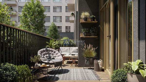 3-к квартира в новостройке, 129 кв.м.