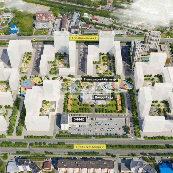 Квартира 2-комн., 54.2 м²