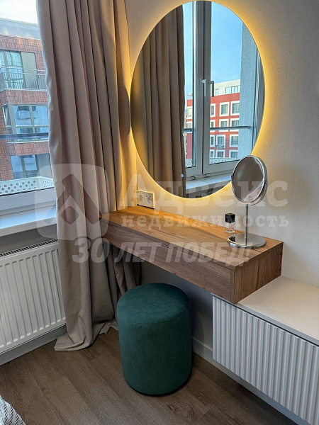 Квартира 1-комн., 39 м²