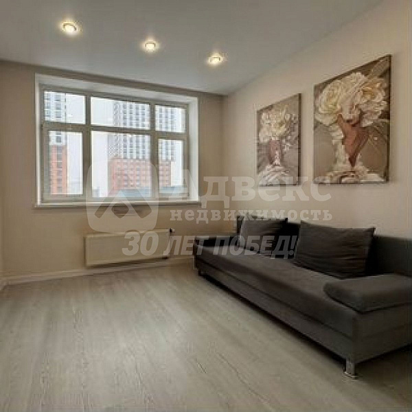 1-к квартира, 39 кв.м.