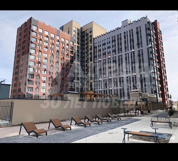 1-к квартира, 39 кв.м.