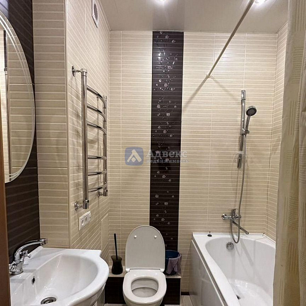 Квартира студия, 36.2 м²