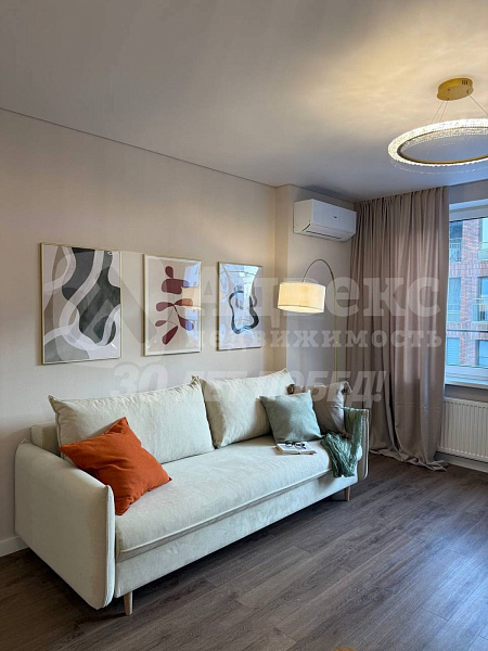 Квартира 1-комн., 39 м²