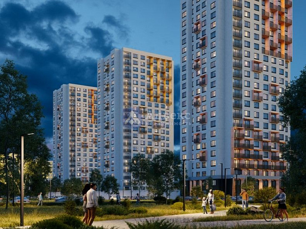 Квартира 2-комн., 60.6 м²