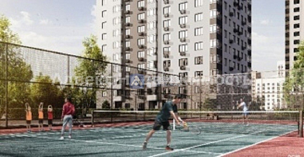 Квартира студия, 34.2 м²