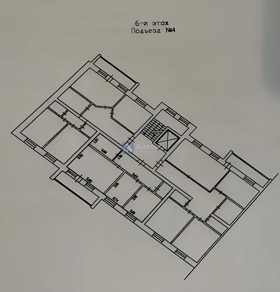 Квартира 2-комн., 76 м²