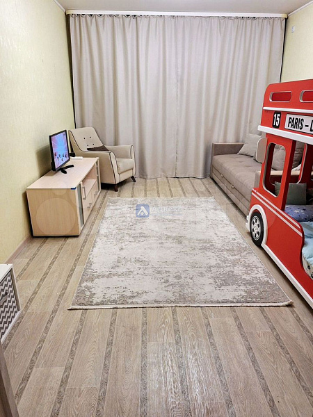 Квартира 1-комн., 45.1 м²