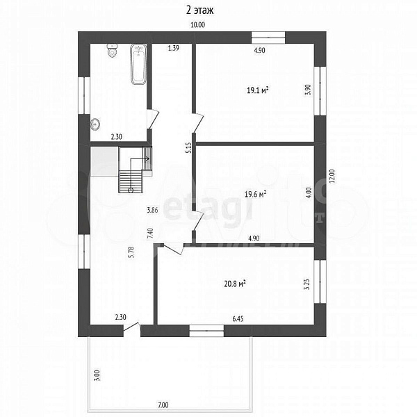 Коттедж 380 м²