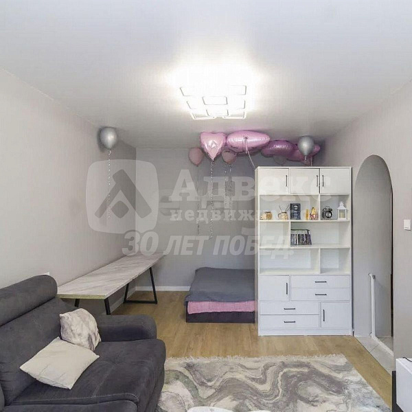 Квартира 1-комн., 46.7 м²