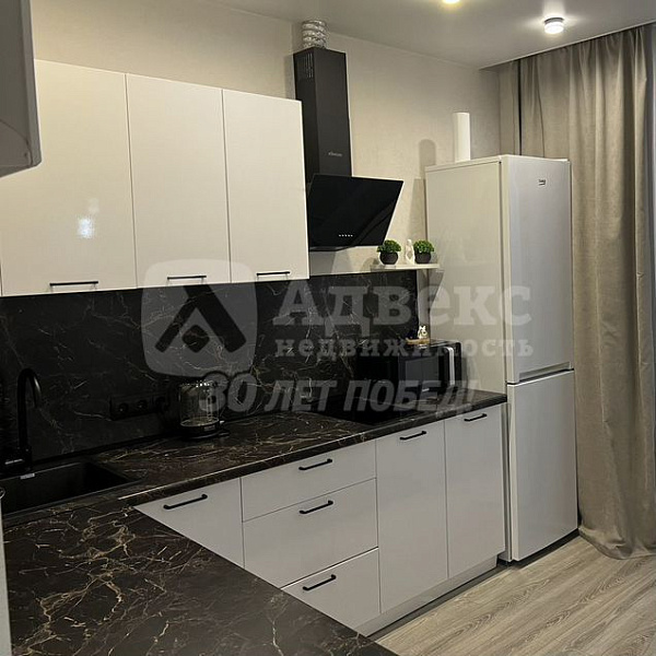 Квартира 1-комн., 33.5 м²
