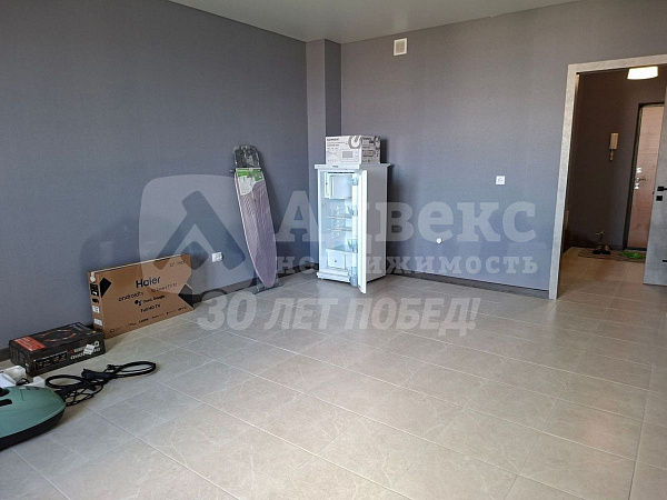 Квартира студия, 33.4 м²