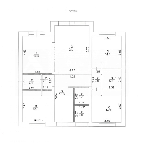 Дача/Коттедж, 121.1 кв.м.