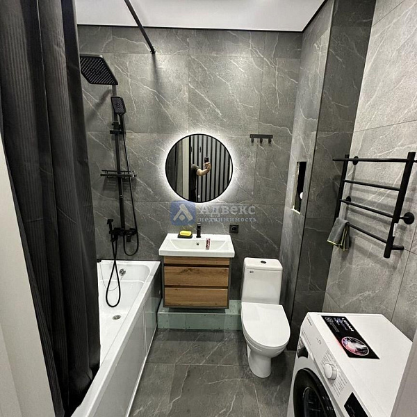 Квартира 1-комн., 33.5 м²