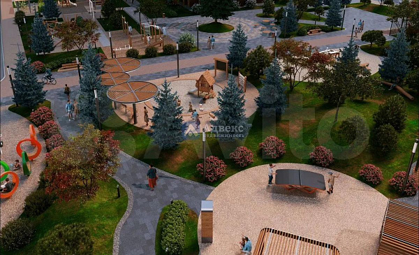 1-к квартира в новостройке, 35 кв.м.