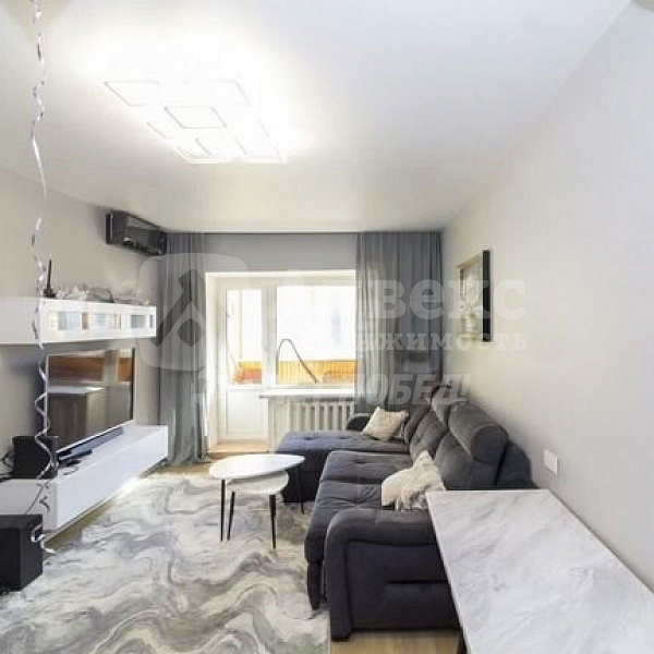 Квартира 1-комн., 46.7 м²