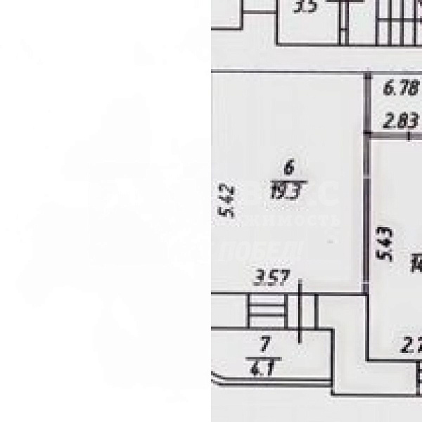 2-к квартира, 64 кв.м.