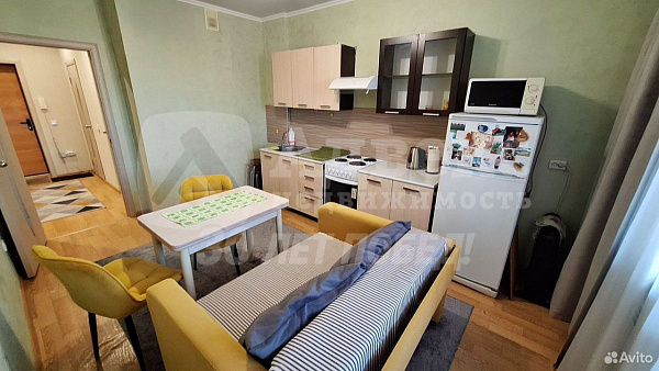 1-к квартира, 40 кв.м.