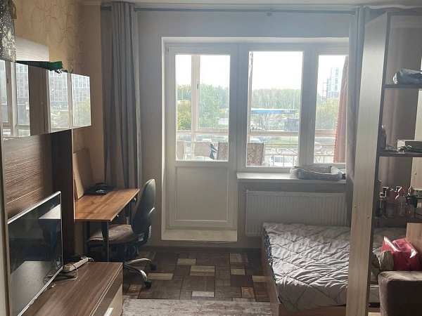 Квартира студия, 34.3 м²