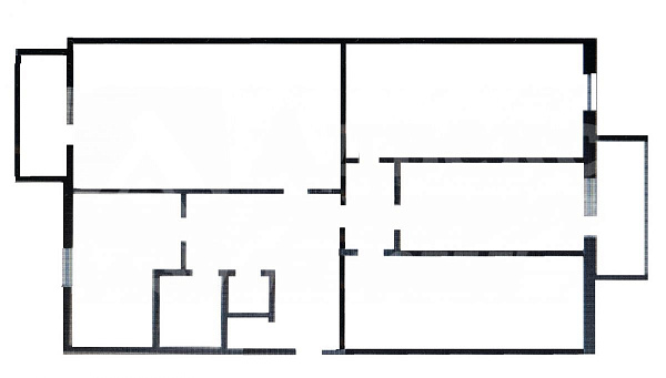 Квартира 4-комн., 90 м²