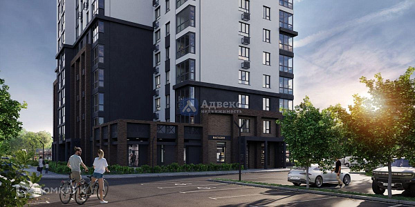 2-к квартира в новостройке, 58 кв.м.