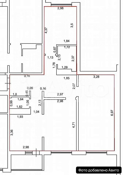 Квартира 3-комн., 85 м²
