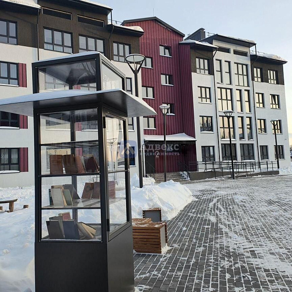 Квартира 1-комн., 54.6 м²