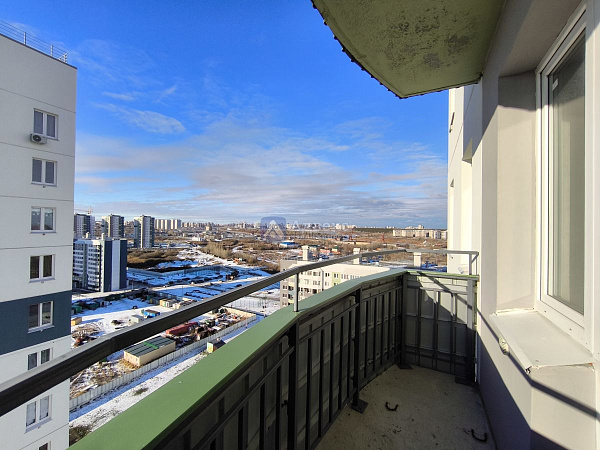 Квартира 1-комн., 35.5 м²