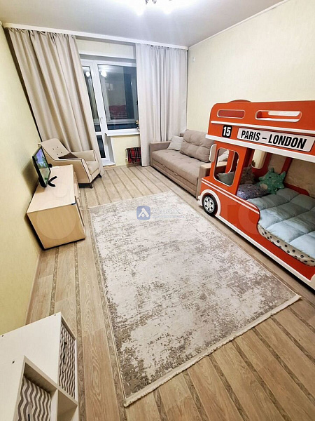 Квартира 1-комн., 45.1 м²