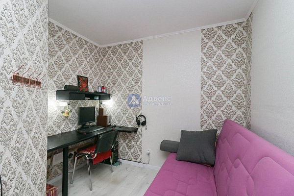 Квартира 1-комн., 46.3 м²