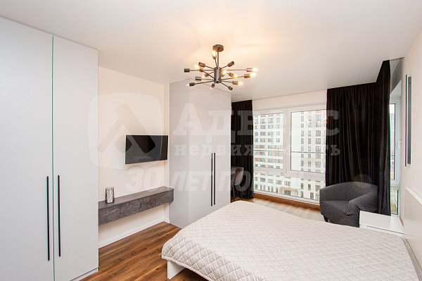 Квартира 1-комн., 47.6 м²
