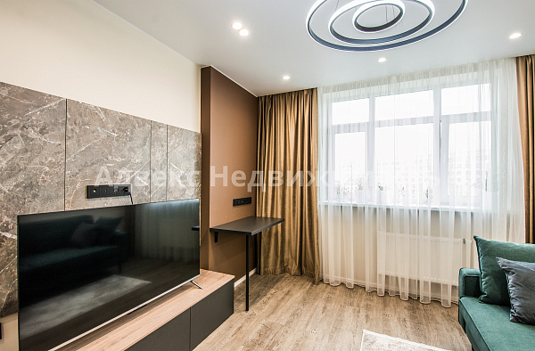 Квартира 1-комн., 40.1 м²