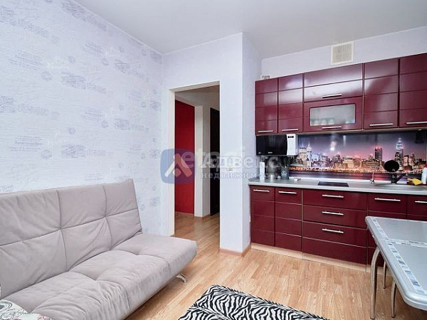 Квартира 1-комн., 37 м²