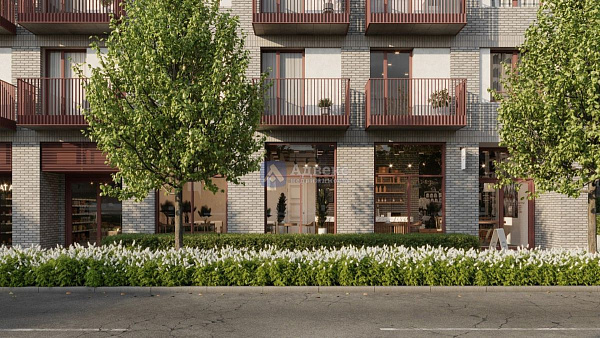 1-к квартира в новостройке, 33 кв.м.