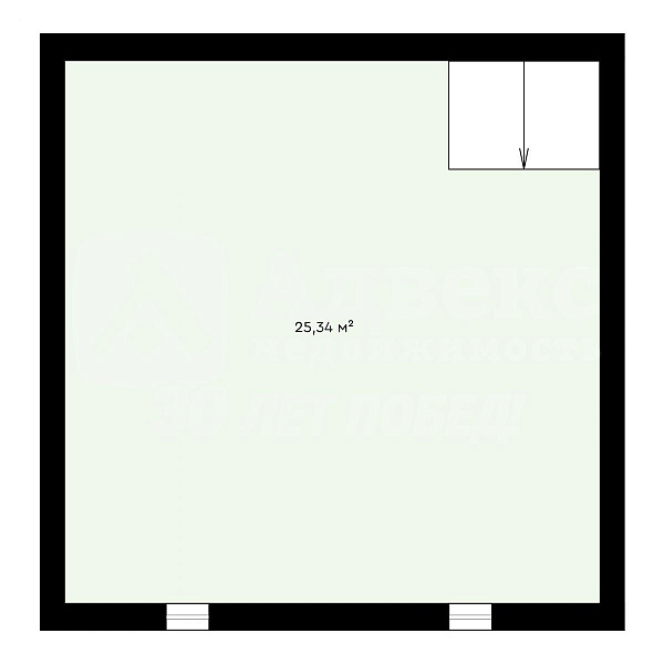 2-к квартира, 81 кв.м.