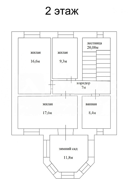 Дом 151 м²