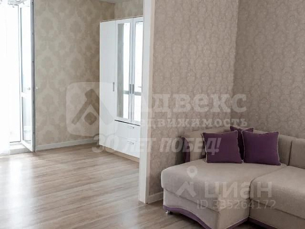 Квартира студия, 37 м²