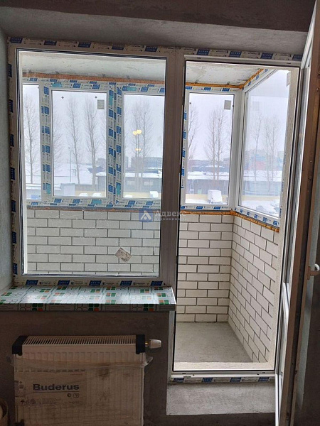 Квартира 1-комн., 37.3 м²