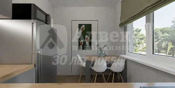 2-к квартира, 44 кв.м.