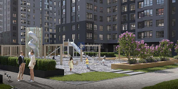 Квартира 1-комн., 44.1 м²