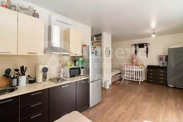 Квартира студия, 34.2 м²